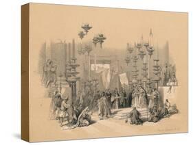 The Stone of Unction, 1855-David Roberts-Stretched Canvas