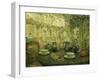 The Stone Table; Le Table De Pierre, 1919-Henri Eugene Augustin Le Sidaner-Framed Giclee Print