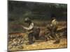 The Stonebreaker-Gustave Courbet-Mounted Giclee Print