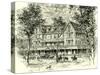 The Stoneman House Yosemite Valley 1891, USA-null-Stretched Canvas