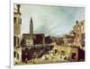 The Stonemason's Yard, C. 1726-30-Canaletto-Framed Giclee Print