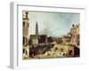 The Stonemason's Yard, C. 1726-30-Canaletto-Framed Giclee Print