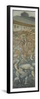 The Stoning of Saint Stephen, One of Three Cartoons for Stained Glass-Edward Burne-Jones-Framed Premium Giclee Print