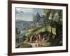 The Stoning of Saint Stephen-Battista Dossi-Framed Giclee Print