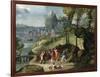 The Stoning of Saint Stephen-Battista Dossi-Framed Giclee Print