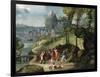 The Stoning of Saint Stephen-Battista Dossi-Framed Giclee Print