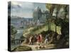 The Stoning of Saint Stephen-Battista Dossi-Stretched Canvas
