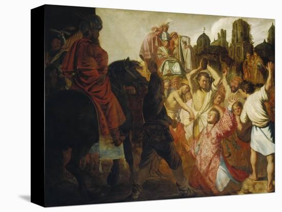 The Stoning of St. Stephen, 1625-Rembrandt van Rijn-Stretched Canvas