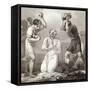 The Stoning of St Stephen, C1810-C1844-Henry Corbould-Framed Stretched Canvas