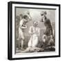 The Stoning of St Stephen, C1810-C1844-Henry Corbould-Framed Giclee Print