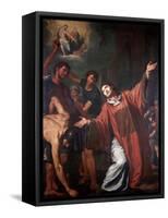 The Stoning of St Stephen-null-Framed Stretched Canvas