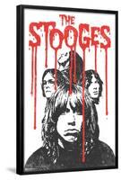 The Stooges - Bleeding Logo-Trends International-Framed Poster