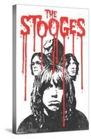 The Stooges - Bleeding Logo-Trends International-Stretched Canvas