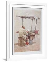 The Store Keeper from Guadalajara-Vic Herman-Framed Limited Edition