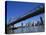 The Storey Bridge and City Skyline Across the Brisbane River, Brisbane, Queensland, Australia-Mark Mawson-Stretched Canvas