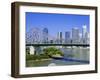 The Storey Bridge and City Skyline, Brisbane, Queensland, Australia-Mark Mawson-Framed Photographic Print