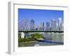 The Storey Bridge and City Skyline, Brisbane, Queensland, Australia-Mark Mawson-Framed Photographic Print