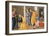 The Stories of St Peter, Detail from Predella of Sacred Conversation-Domenico Ghirlandaio-Framed Giclee Print