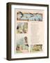 The Stork and the Fox, from the 'Fables' by Jean de la Fontaine-Benjamin Rabier-Framed Giclee Print