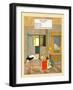 The Stork-Maud & Miska Petersham-Framed Art Print