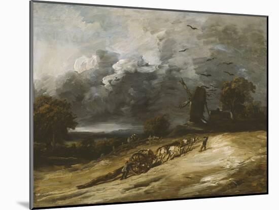 The Storm, 1814-30-Georges Michel-Mounted Giclee Print