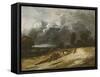 The Storm, 1814-30-Georges Michel-Framed Stretched Canvas