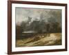 The Storm, 1814-30-Georges Michel-Framed Giclee Print