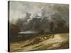 The Storm, 1814-30-Georges Michel-Stretched Canvas