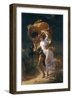 The Storm, 1880-Pierre-Auguste Cot-Framed Art Print