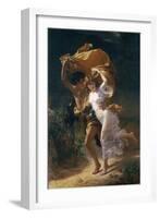 The Storm, 1880-Pierre-Auguste Cot-Framed Art Print