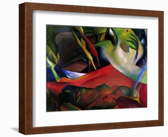 The Storm, 1911-Auguste Macke-Framed Giclee Print