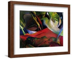 The Storm, 1911-Auguste Macke-Framed Giclee Print