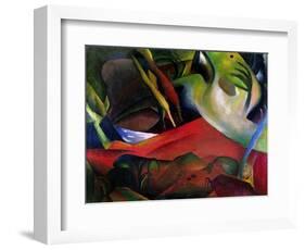 The Storm, 1911-Auguste Macke-Framed Giclee Print