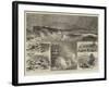 The Storm at Dover, Tuesday, 18 January-null-Framed Giclee Print