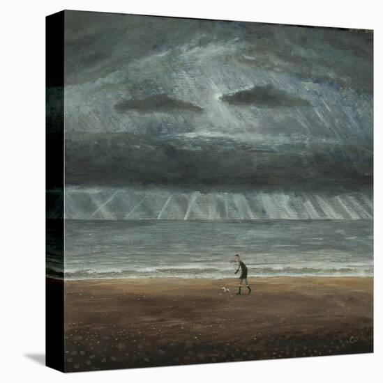 The Storm at Sea, 2018 (Oil on Panel)-Chris Ross Williamson-Stretched Canvas