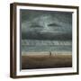 The Storm at Sea, 2018 (Oil on Panel)-Chris Ross Williamson-Framed Giclee Print