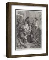 The Storm at Sea-John Morgan-Framed Giclee Print