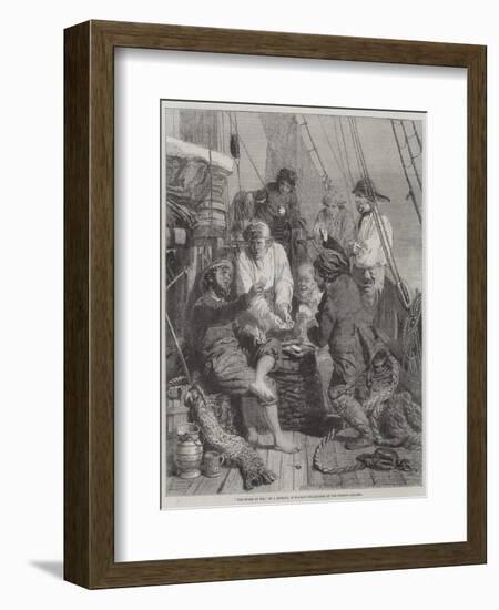 The Storm at Sea-John Morgan-Framed Giclee Print