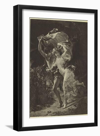 The Storm by Pierre Auguste Cot-Pierre-Auguste Cot-Framed Photographic Print