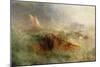 The Storm, C.1840-45 (Oil on Canvas)-Joseph Mallord William Turner-Mounted Giclee Print