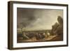 The Storm (Oil on Canvas)-Thomas Barker of Bath-Framed Giclee Print