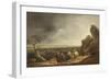 The Storm (Oil on Canvas)-Thomas Barker of Bath-Framed Giclee Print