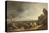 The Storm (Oil on Canvas)-Thomas Barker of Bath-Stretched Canvas