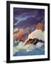 The Storm on the Firth of Clyde-Newell Convers Wyeth-Framed Giclee Print