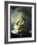 The Storm on the Sea of Galilee-Rembrandt van Rijn-Framed Giclee Print