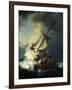 The Storm on the Sea of Galilee-Rembrandt van Rijn-Framed Giclee Print