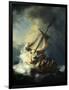 The Storm on the Sea of Galilee-Rembrandt van Rijn-Framed Giclee Print