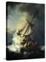 The Storm on the Sea of Galilee-Rembrandt van Rijn-Stretched Canvas