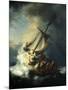 The Storm on the Sea of Galilee-Rembrandt van Rijn-Mounted Giclee Print