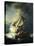 The Storm on the Sea of Galilee-Rembrandt van Rijn-Stretched Canvas